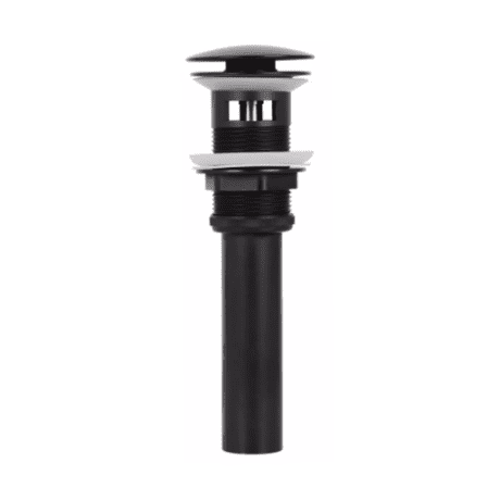 Blackened Brass Basin Pop Up Plug | Slotted