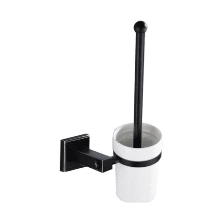 Black SQ Toilet Brush Holder