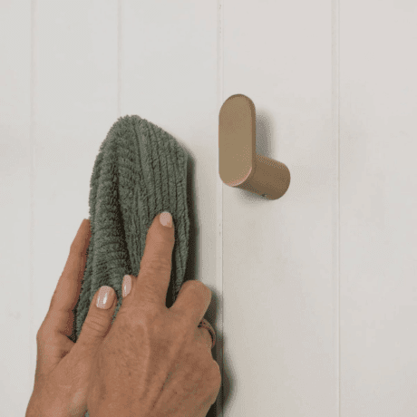 Brushed Gold Modern Robe Hook