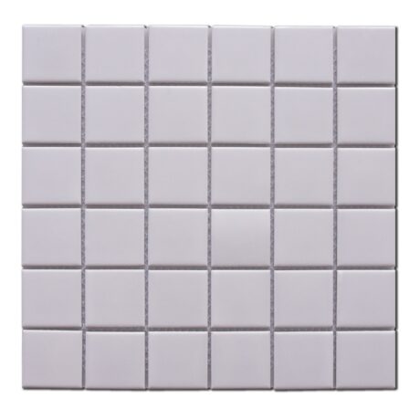 MATT WHITE PORCELAIN MOSAIC
