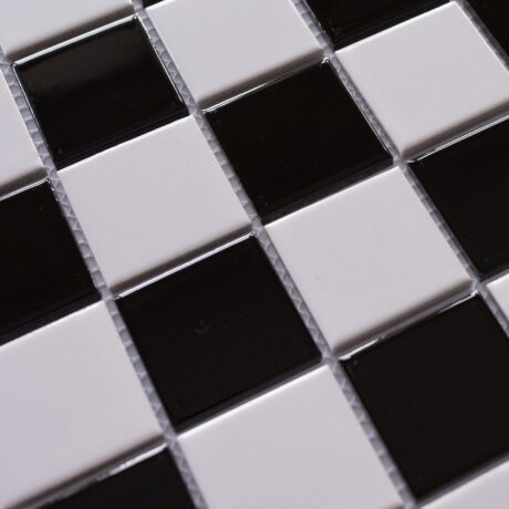 Chess Porcelain Mosaic