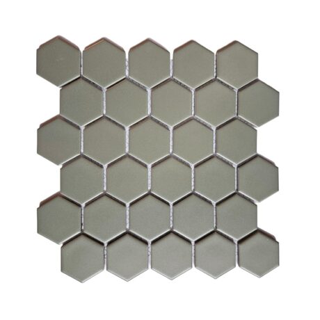 Matt Hexagonal Porcelain Mosaic