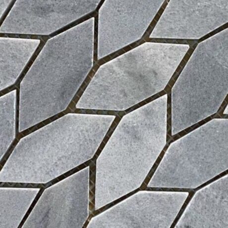 Ice Grey Autumn Leaf Polished Mosaic