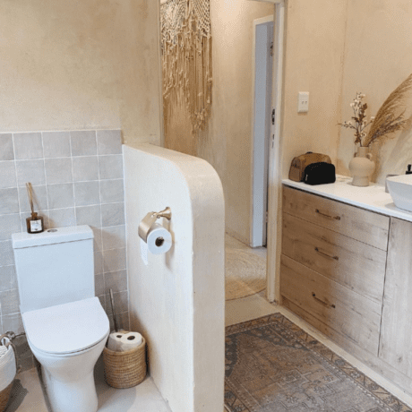Brushed Gold Toilet Roll Holder