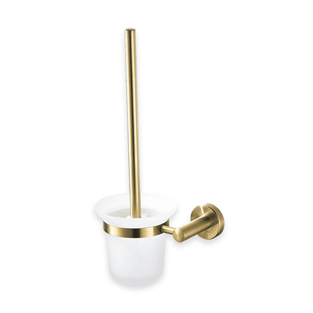 Brushed Gold Toilet Brush - Image 2