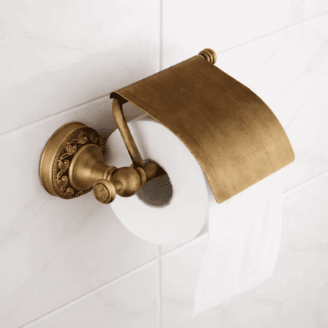 Brass Toilet Roll Holder