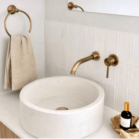 Brass Basin Pop Up Plug | Unslotted
