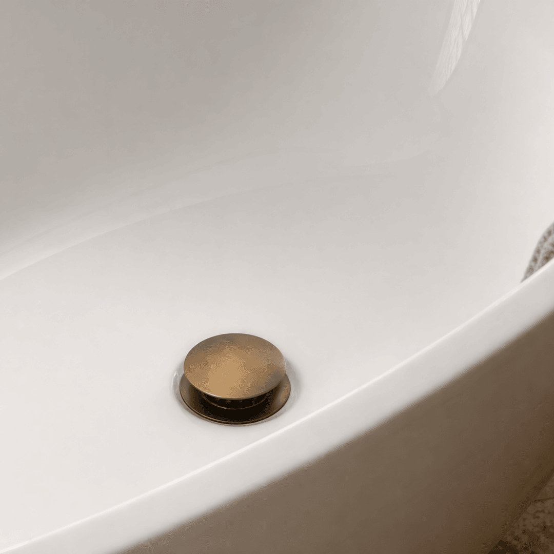 Brass Bath Pop-Up Plug