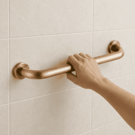 Brass Grab Rail Straight