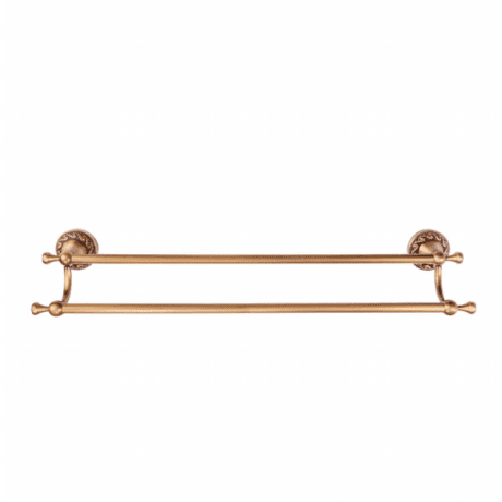 Brass Double Towel Rail