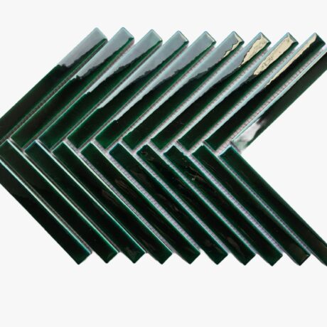 EMERALD GREEN HERRINGBONE