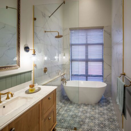 Brass Double Towel Rail