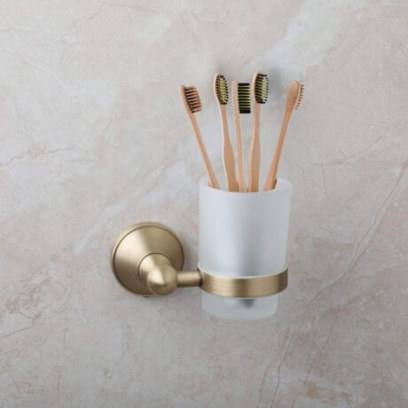 Brass Toothbrush holder
