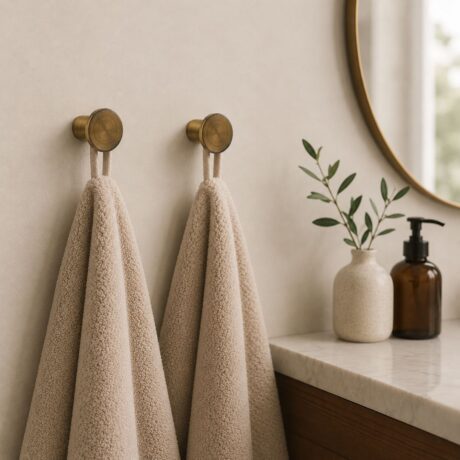 Brass Round Robe Hook