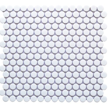 Penny Round Porcelain Mosaic