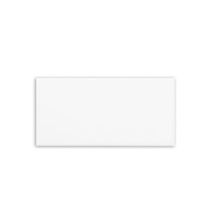 White Glossy Flat Metro Tile